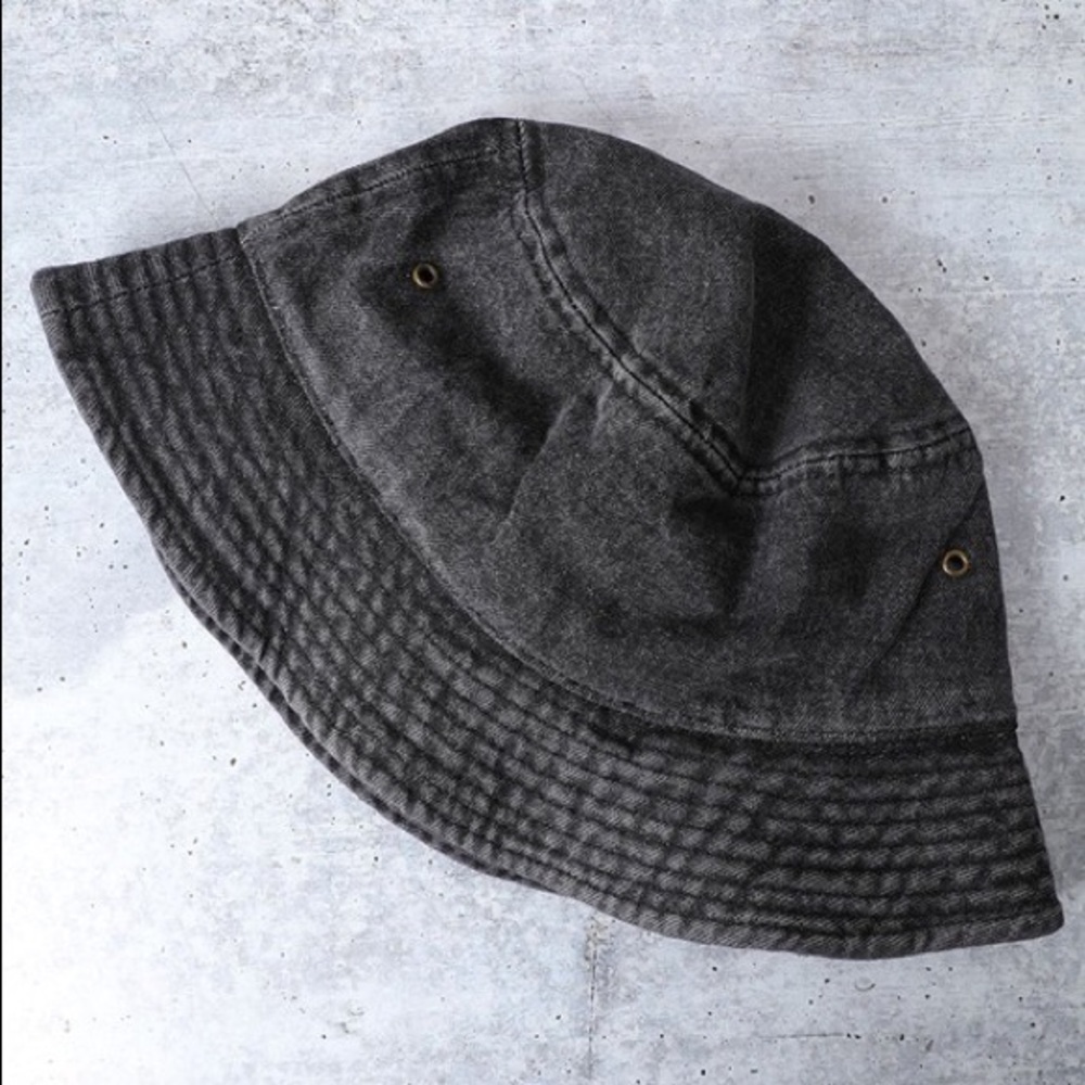 Dark Denim Bucket hat - Picture 2 of 5